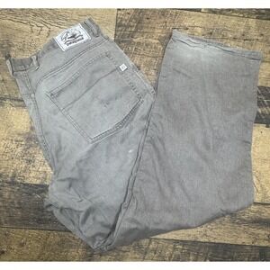Vintage Patagonia Hemp Denim Rhythm Pant Gray Straight Leg‎ 36x32 Lightweight